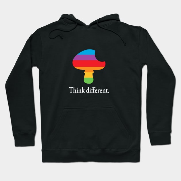 Think different. Hoodie by mustokogeni